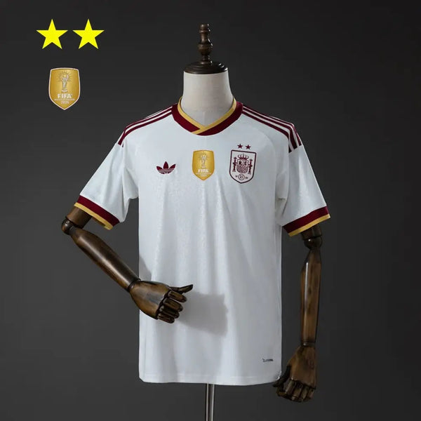Maillot Espagne Coupe du Monde 2026 Extérieur 2 étoiles