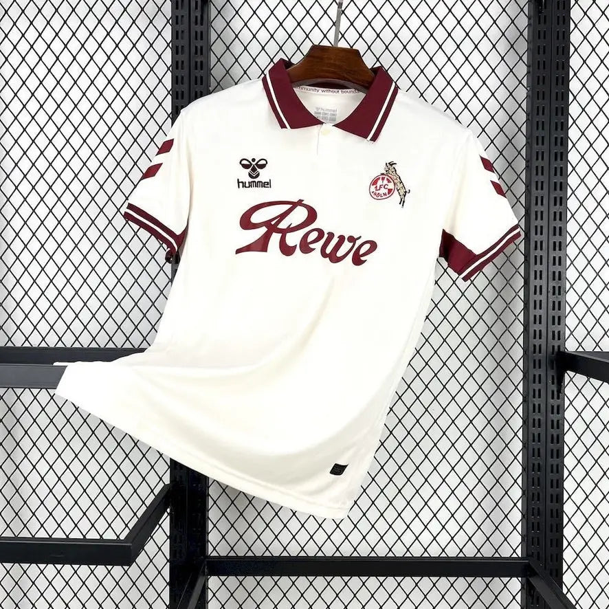 Maillot FC Cologne concept commemoratif 2025/2026