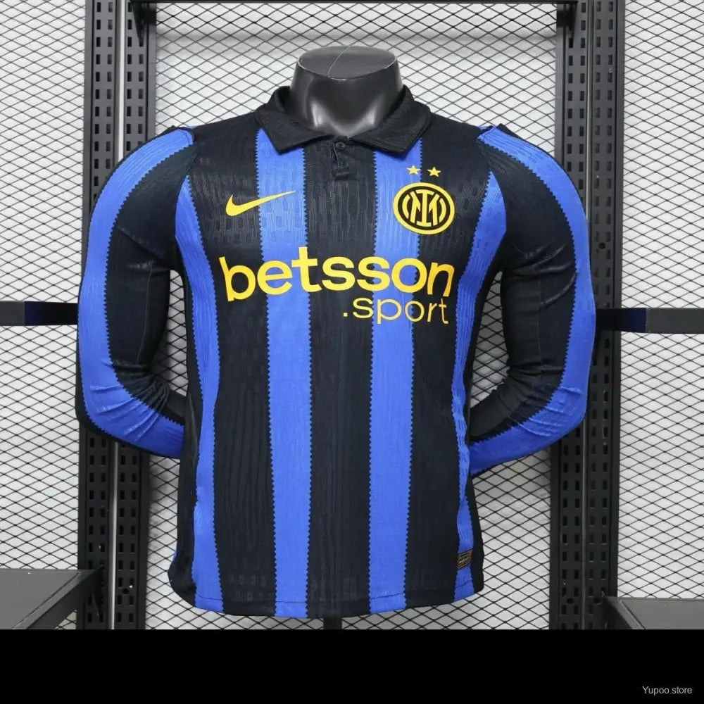 Maillot Inter Milan Domicile 2026/2027 Manches longues — Player
