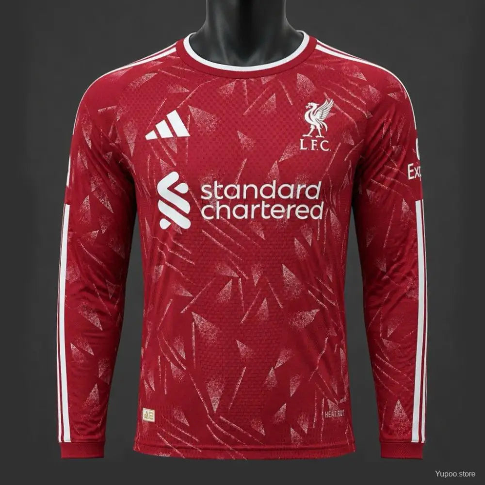 Maillot Liverpool Domicile 2026/2027 Manches longues — Player
