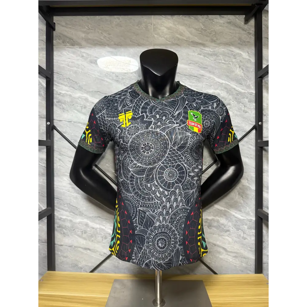Maillot Mali CAN Concept Noir & Vert 2025/2026 — Player