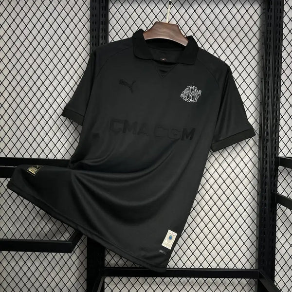 Maillot OM Olympique de Marseille 125 ans Noir