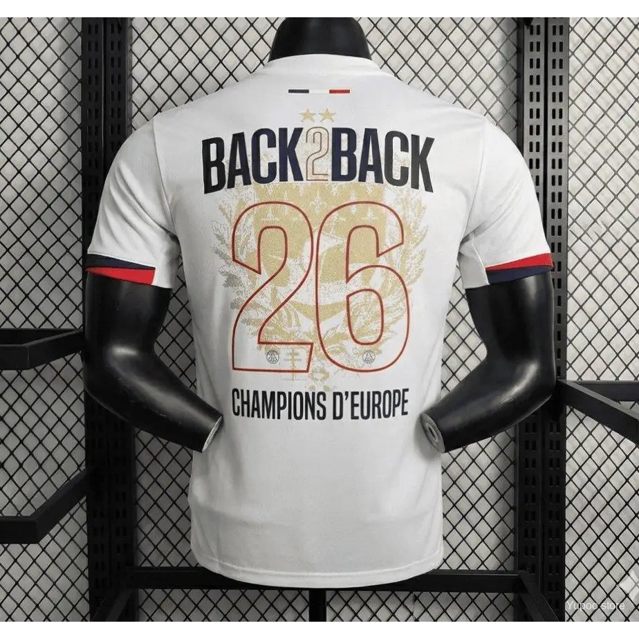 Maillot PSG Extérieur 2 Étoile Back to Back 2025/2026 — Player