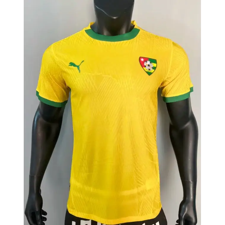Maillot Togo Concept jaune et vert 2025/2026 — Player