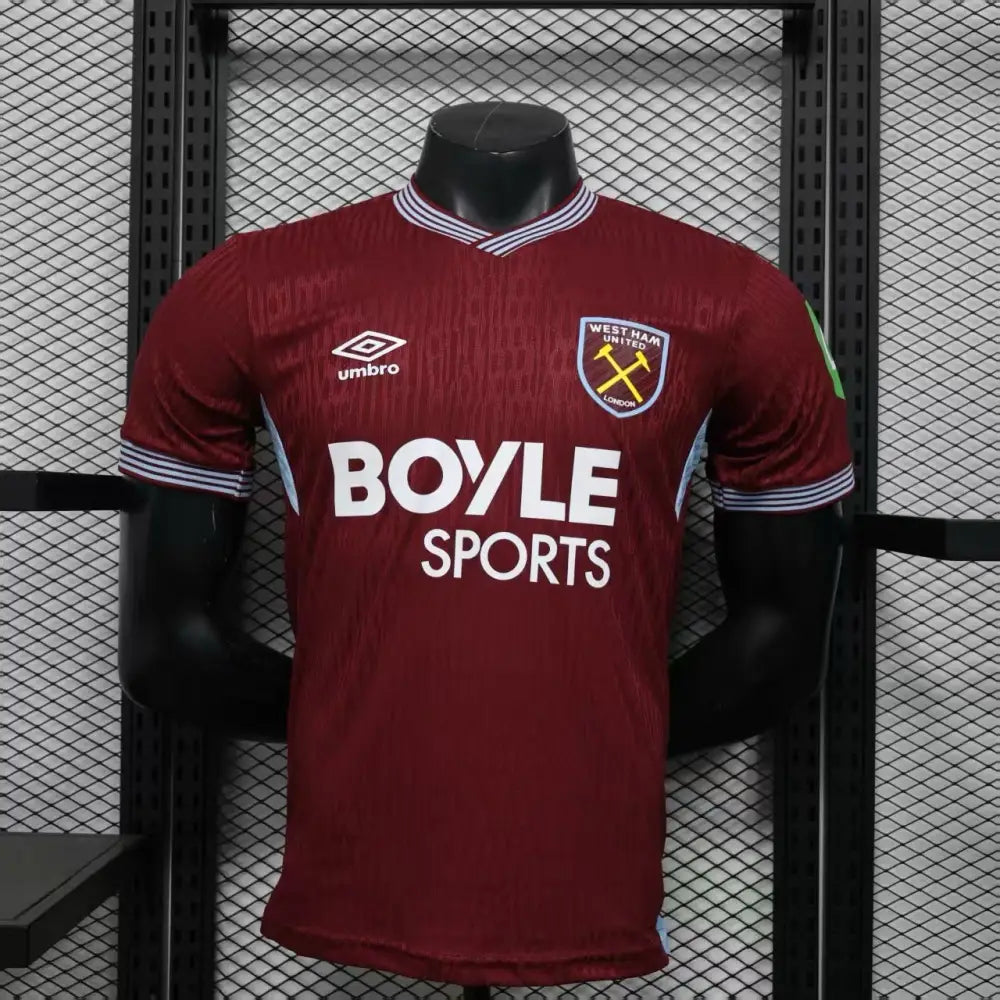 Maillot West Ham Domicile 2025/2026 — Player