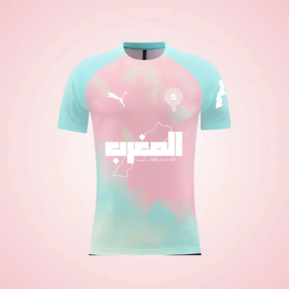 Maillot Maroc Rose 2025/2026