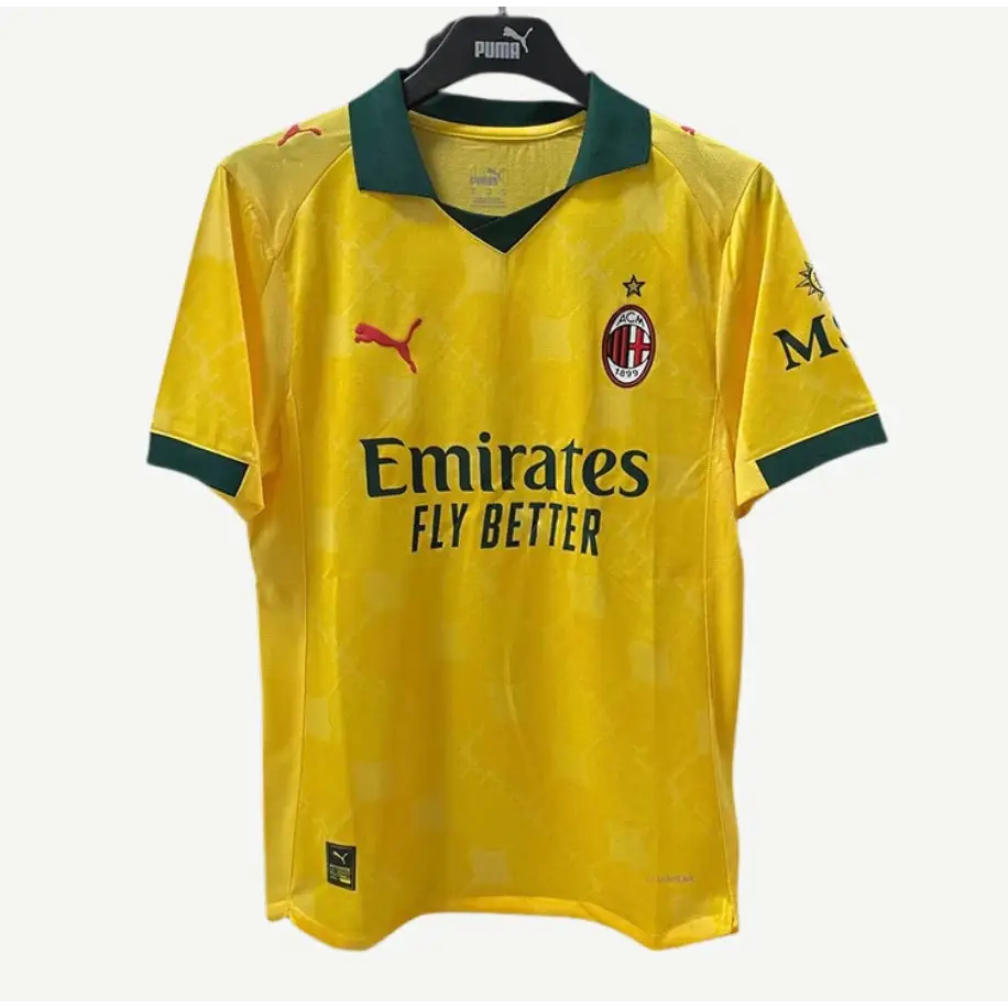 Maillot Milan AC Jaune 2025/2026