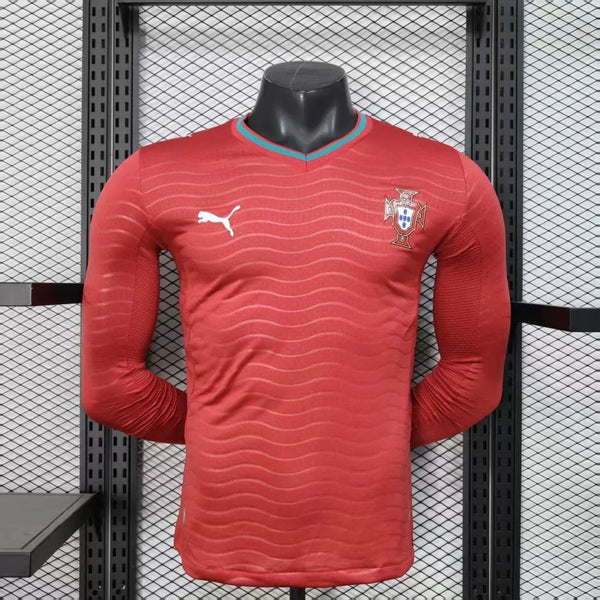 Maillot Portugal Domicile Manches Longues 2026 — Player