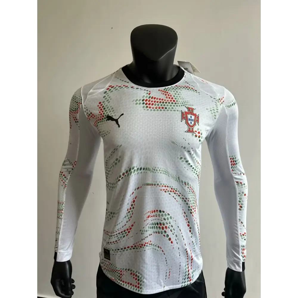 Maillot Portugal Extérieur Manches Longues 2025/2026 — Player