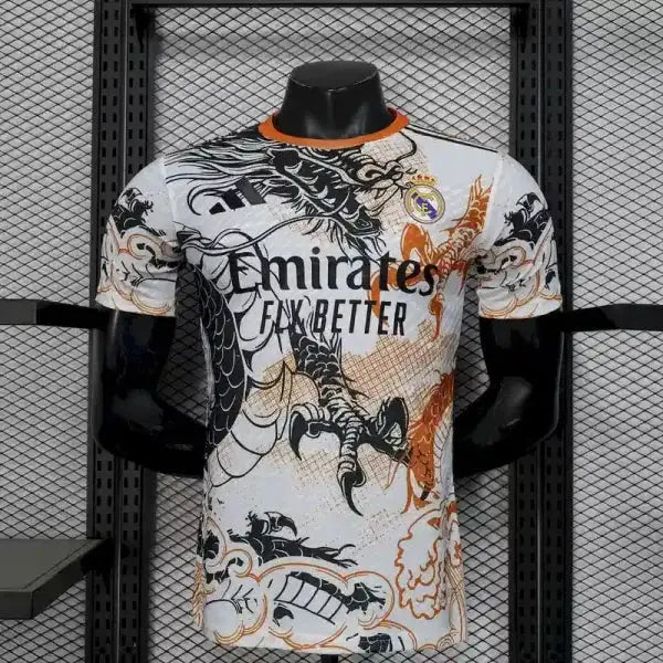 Maillot Real Madrid Dragon White 2025/2026 — Player