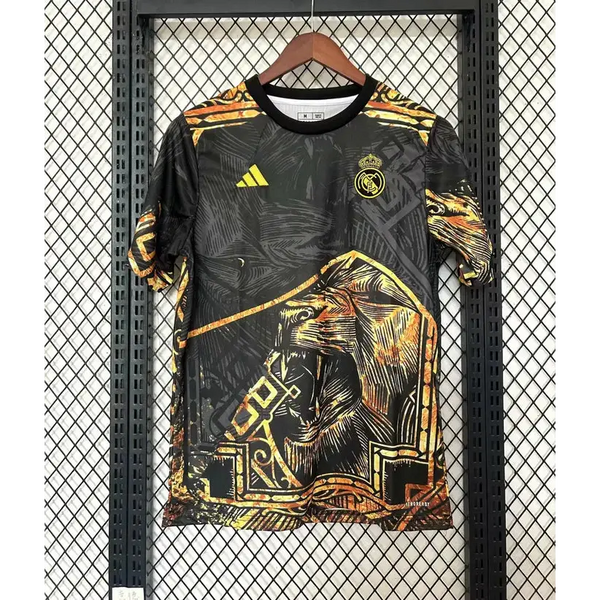 Maillot Real Madrid Lion Jaune 2025/2026