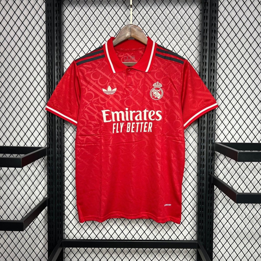 Maillot Real Madrid Red 2024/2025