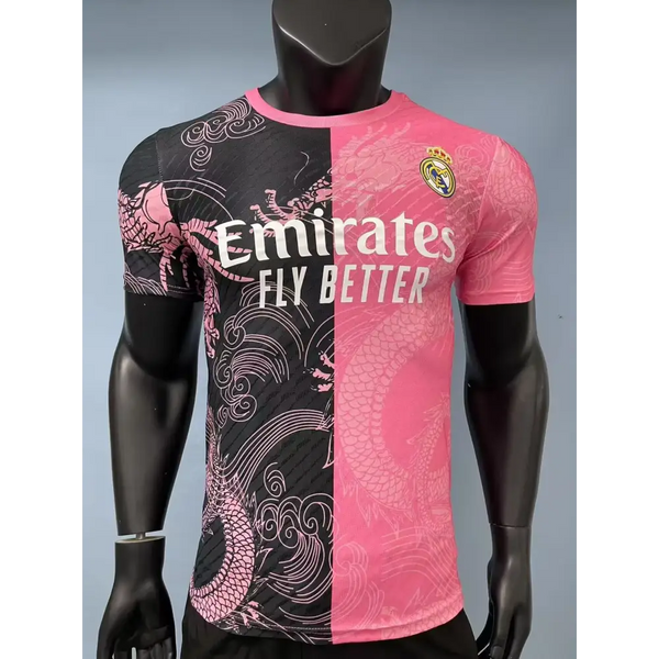 Maillot Real Madrid Rose/Noir Dragon 2025/2026 — Player