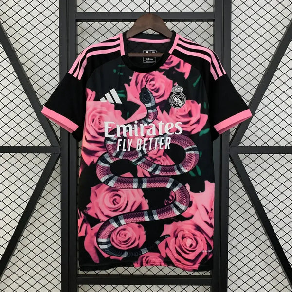Maillot Real Madrid Serpent Rose 2025/2026