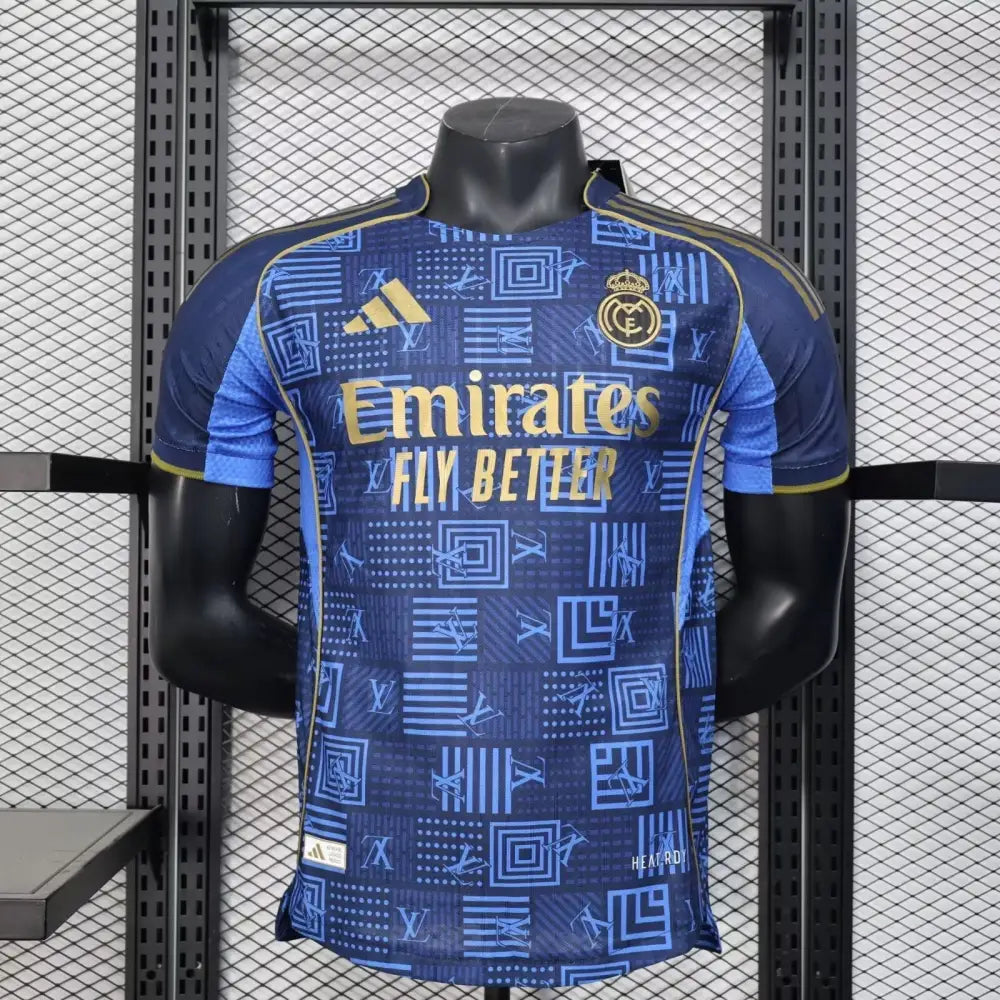 Maillot Real Madrid x LV Bleu 2025/2026 — Player