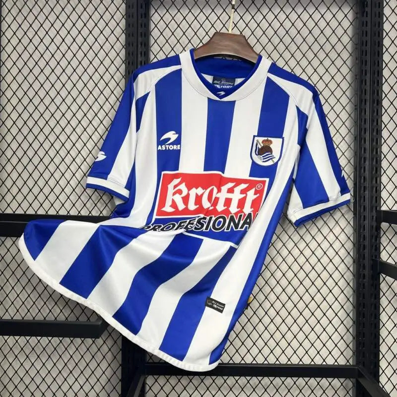 Maillot Real Sociedad Retro Domicile 2002/2003