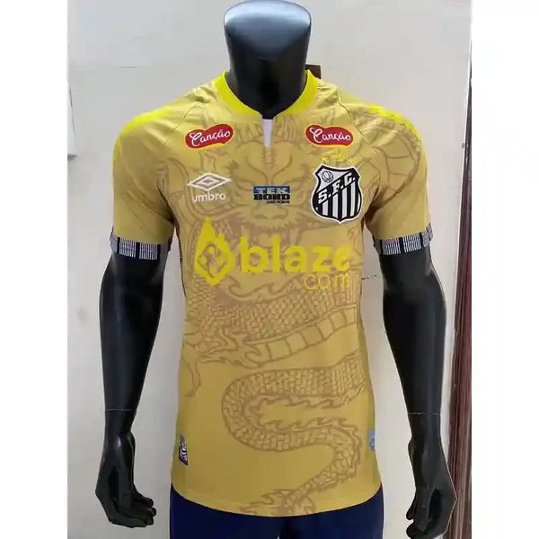 Maillot Santos Jaune Dragon 2025/2026 — Player