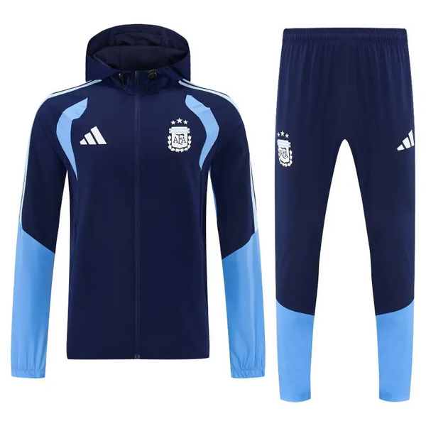 Survêtement A Capuche Coupe-Vent Argentine Bleu 2026