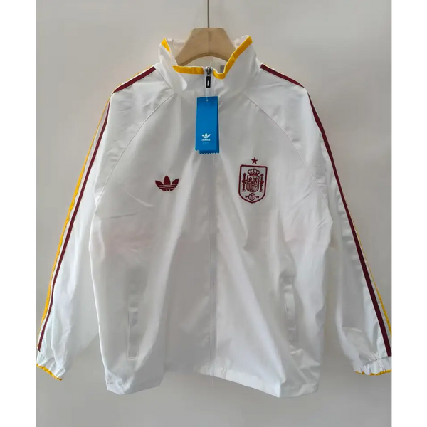 Survêtement Coupe-Vent Espagne Bleu & Blanc 2026