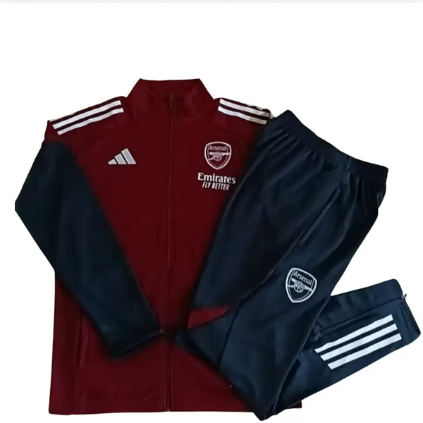 Survêtement Arsenal 2026 Bordeaux et bleu