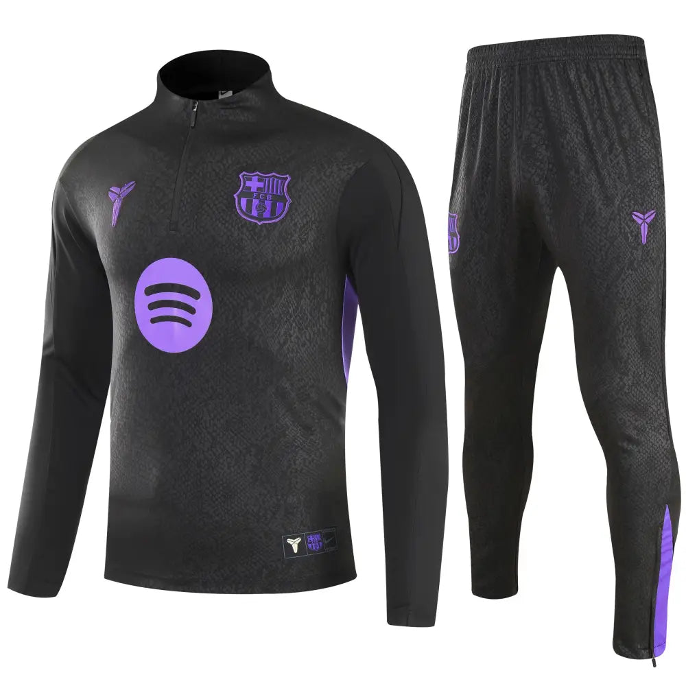 Survêtement FC Barcelone Mamba noir 2025/2026